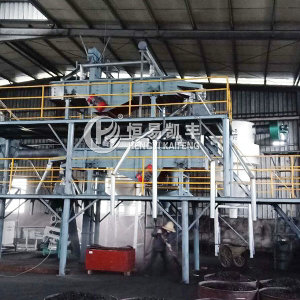 煤质活性炭破碎筛分系统